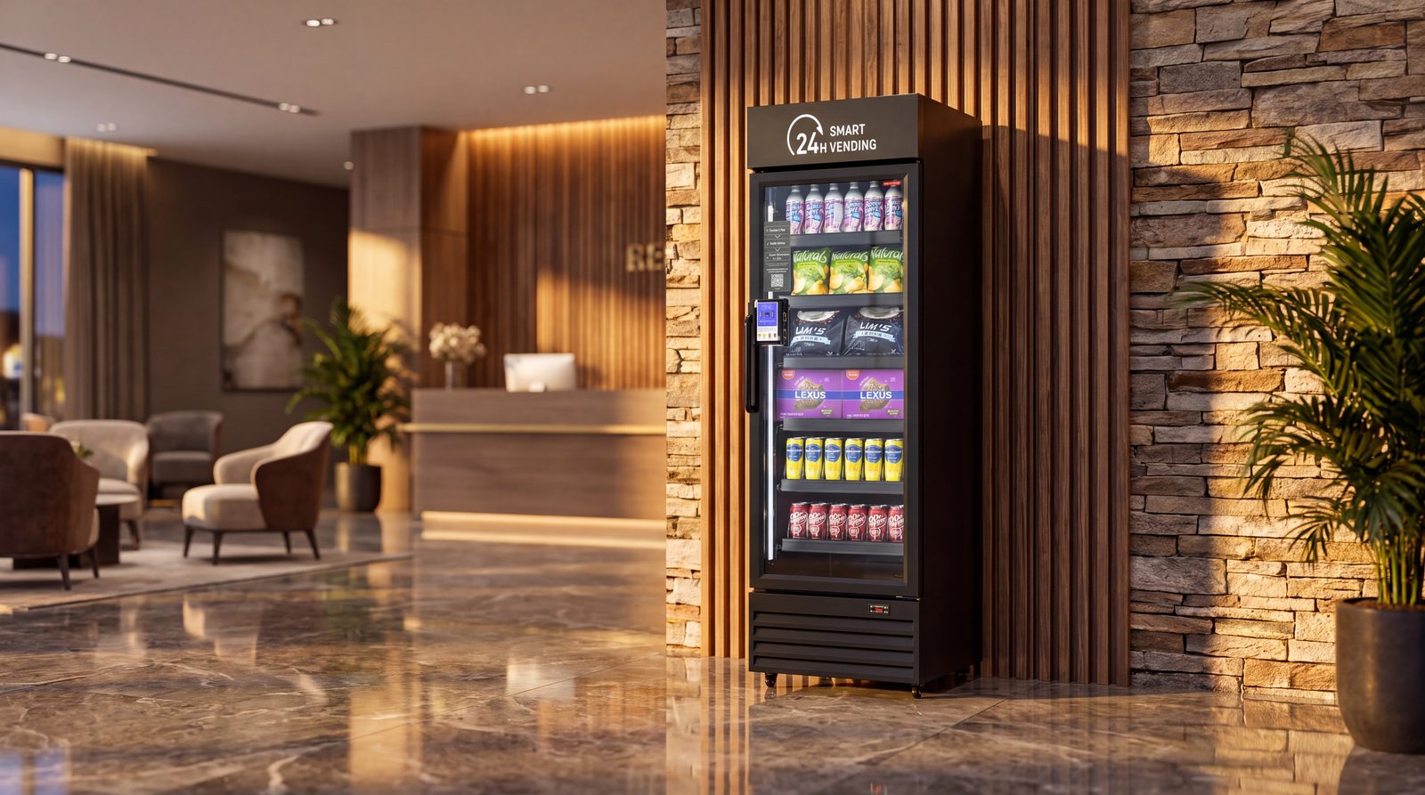 GrabnGo Mini in a hotel